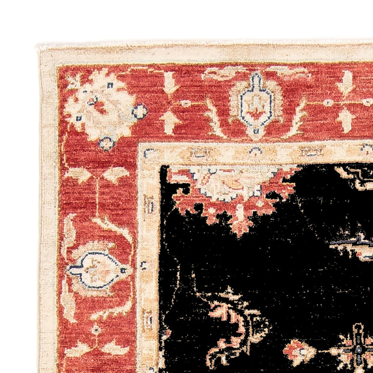 Alfombra Ziegler - 152 x 101 cm - azul oscuro