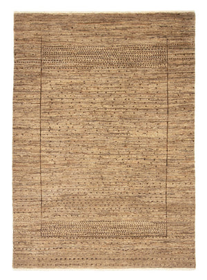 Alfombra Gabbeh - Indus - 227 x 166 cm - marrón claro