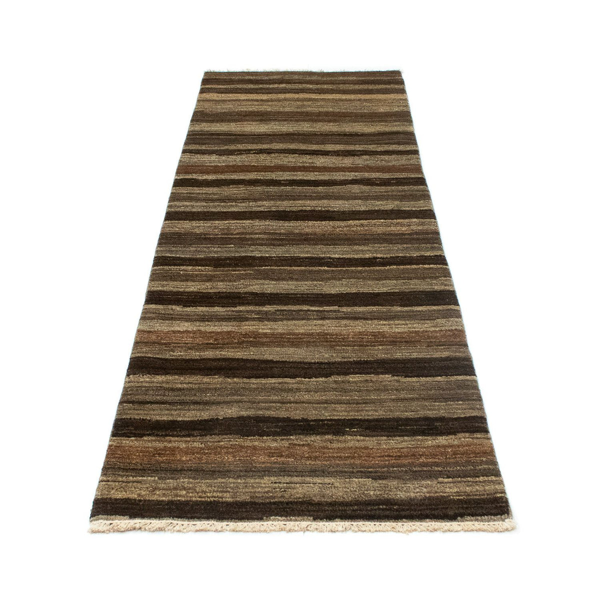 Alfombra de pasillo Alfombra Gabbeh - Indus - 247 x 75 cm - multicolor