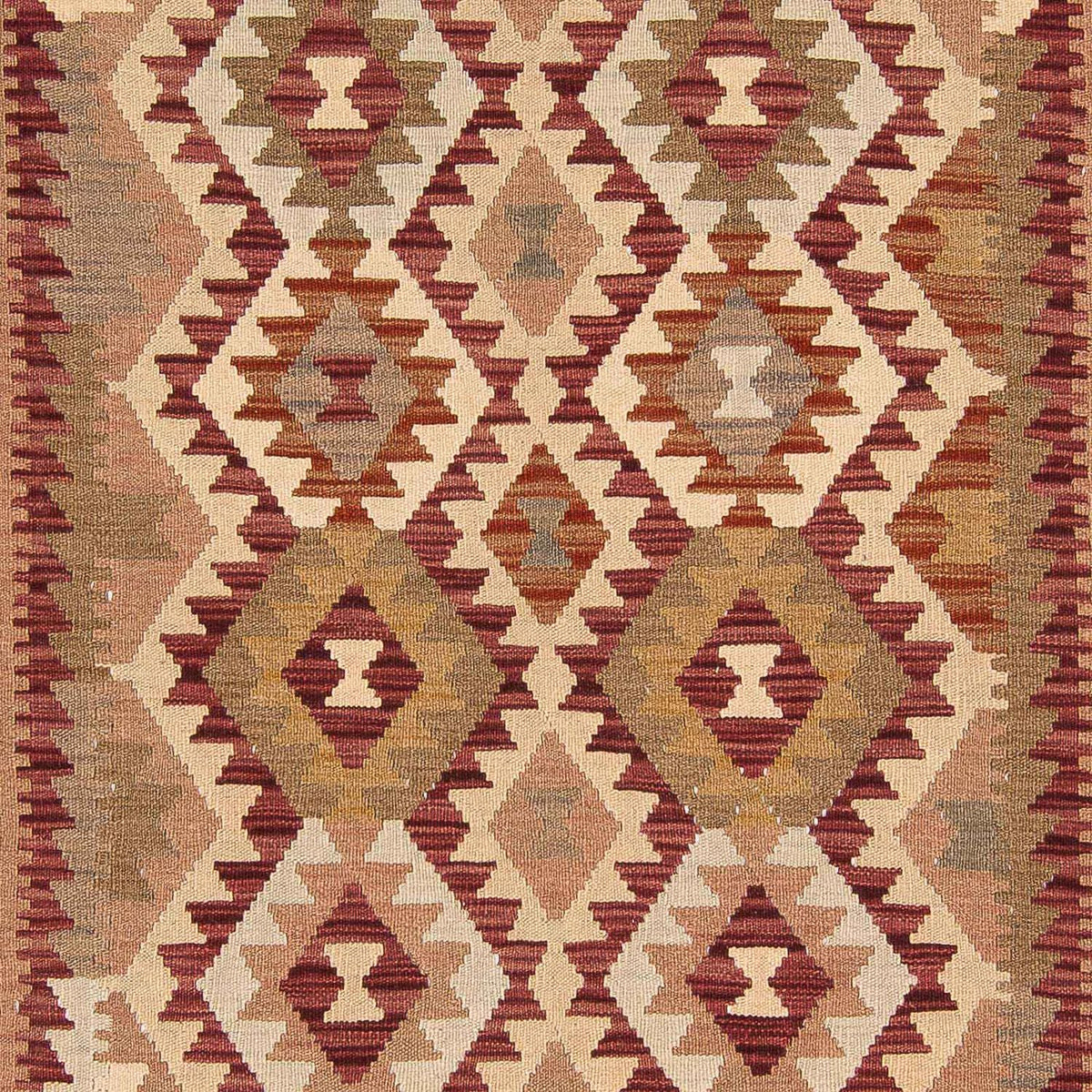 Alfombra Kelim - Splash - 293 x 200 cm - multicolor