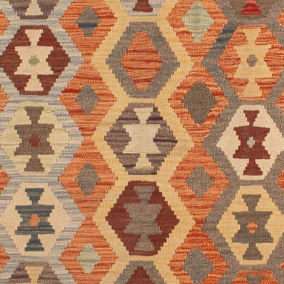 Alfombra Kelim - Splash - 205 x 149 cm - multicolor