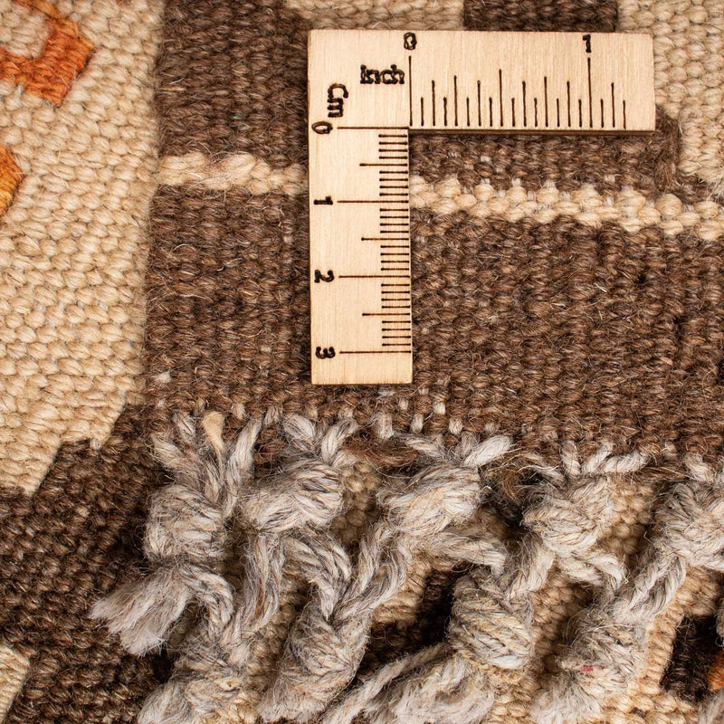 Alfombra Kelim - Splash - 201 x 143 cm - multicolor