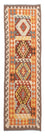 Alfombra de pasillo Alfombra Kelim - Splash - 298 x 78 cm - multicolor