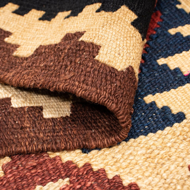 Alfombra Kelim - Splash - 203 x 153 cm - multicolor