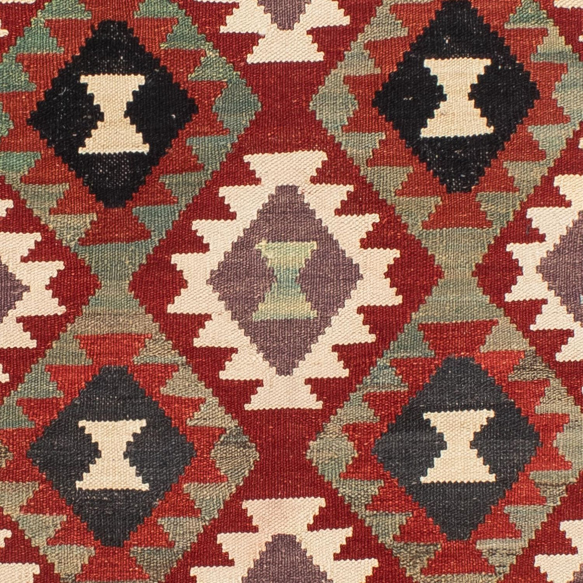 Alfombra Kelim - Splash - 194 x 126 cm - multicolor