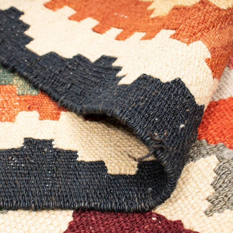 Alfombra Kelim - Splash - 207 x 163 cm - multicolor