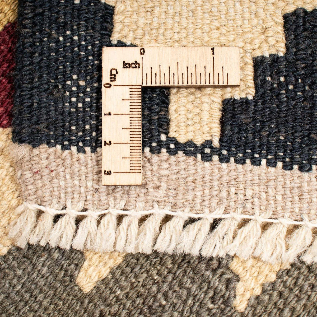 Alfombra Kelim - Splash - 207 x 163 cm - multicolor