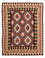 Alfombra Kelim - Splash - 207 x 155 cm - multicolor