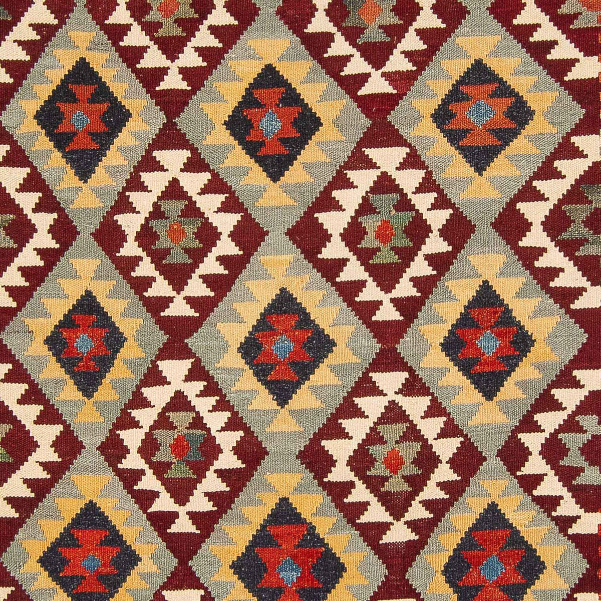 Alfombra Kelim - Splash - 302 x 205 cm - multicolor