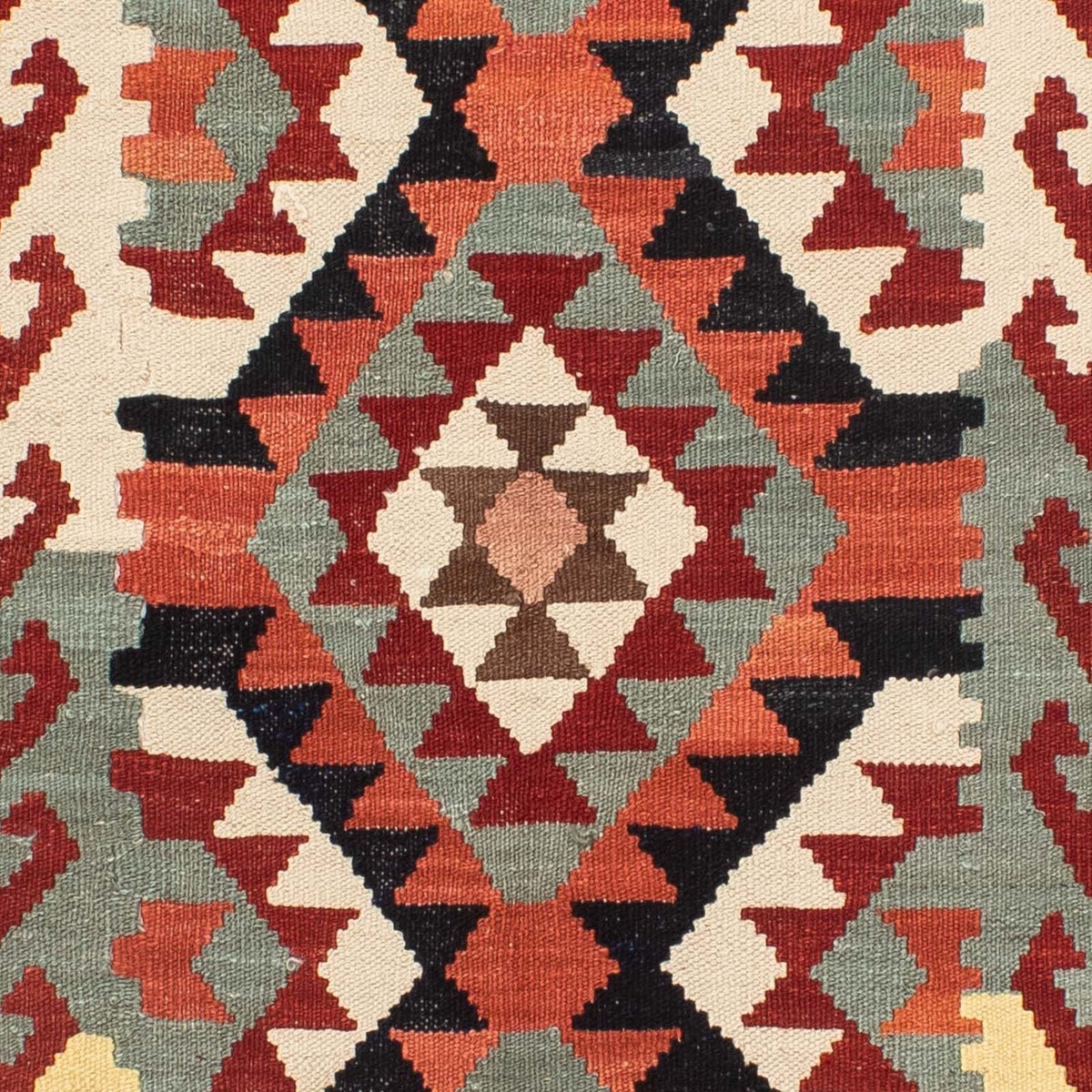 Alfombra Kelim - Splash - 207 x 132 cm - multicolor