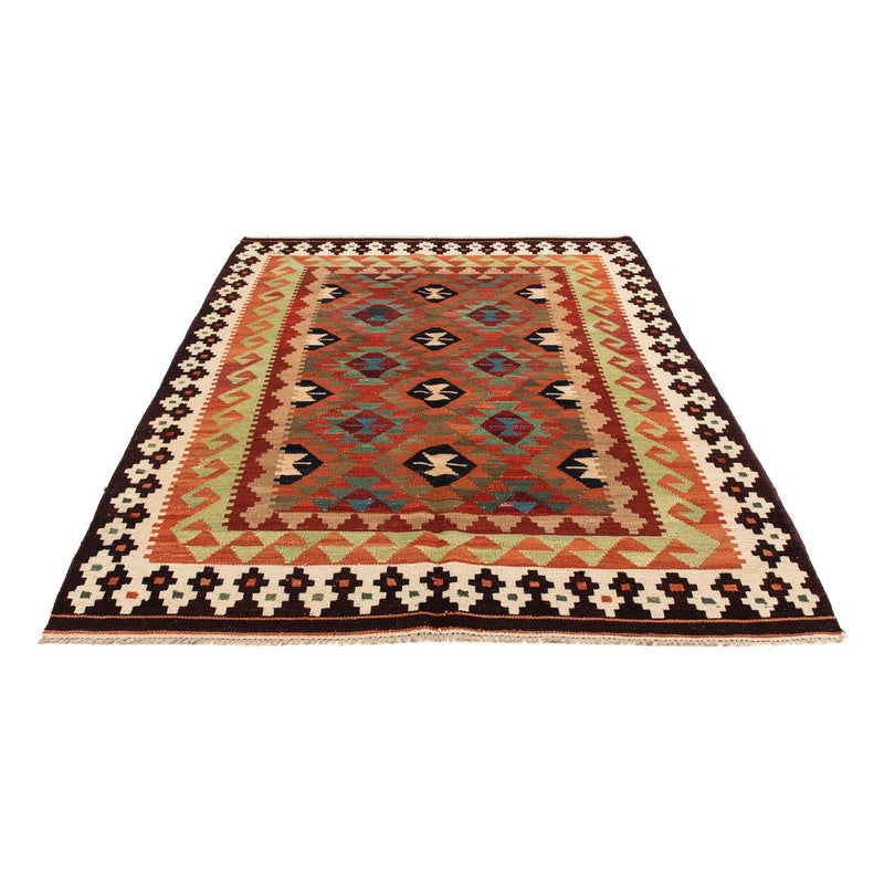 Alfombra Kelim - Splash - 211 x 154 cm - multicolor