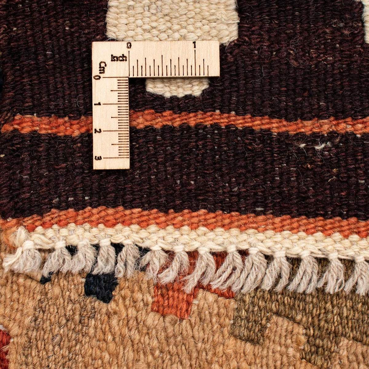 Alfombra Kelim - Splash - 211 x 154 cm - multicolor