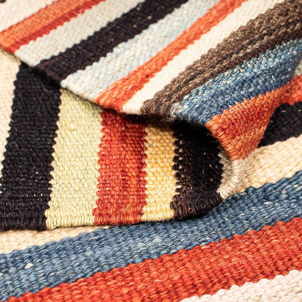 Alfombra Kelim - Oriental - 210 x 138 cm - multicolor