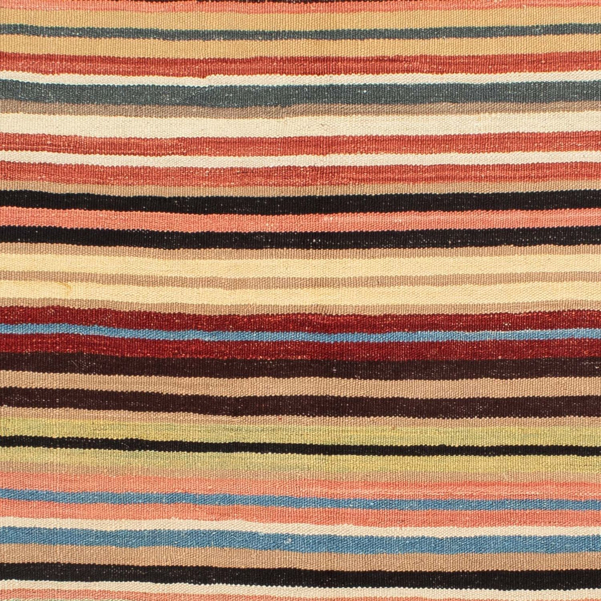 Alfombra Kelim - Splash - 199 x 156 cm - multicolor