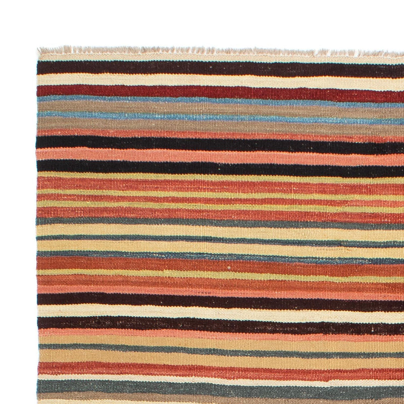 Alfombra Kelim - Splash - 199 x 156 cm - multicolor