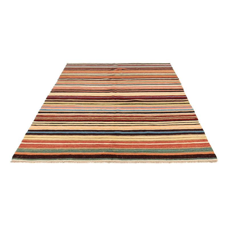 Alfombra Kelim - Splash - 199 x 156 cm - multicolor