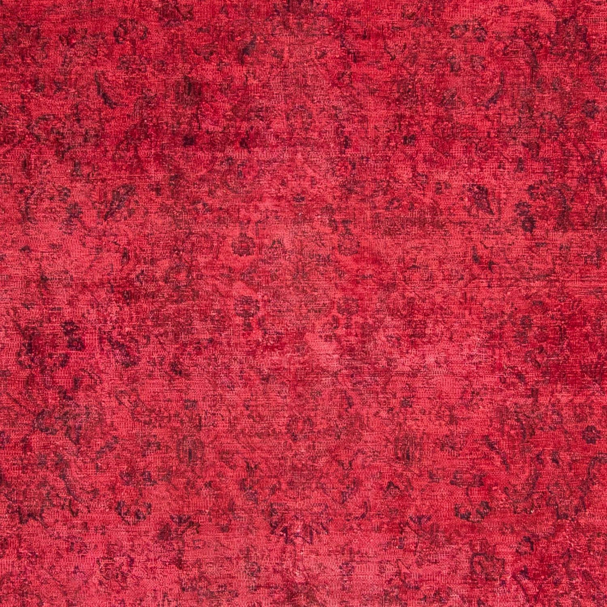 Alfombra Vintage - 344 x 259 cm - rojo oscuro