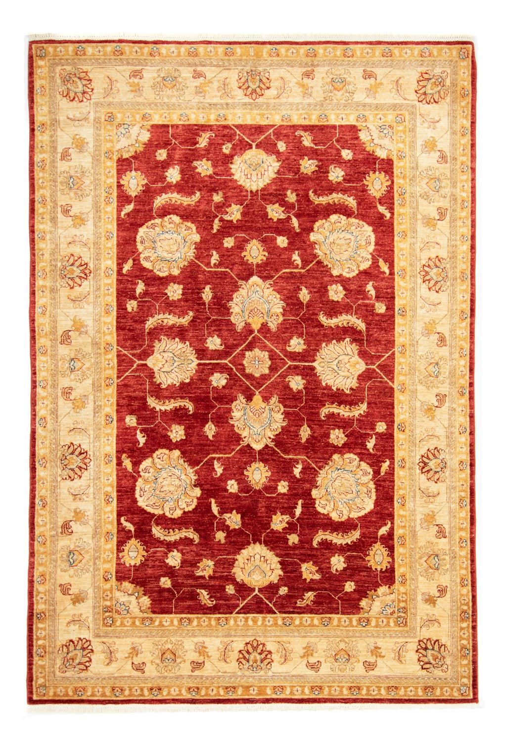 Alfombra Ziegler - 252 x 161 cm - rojo