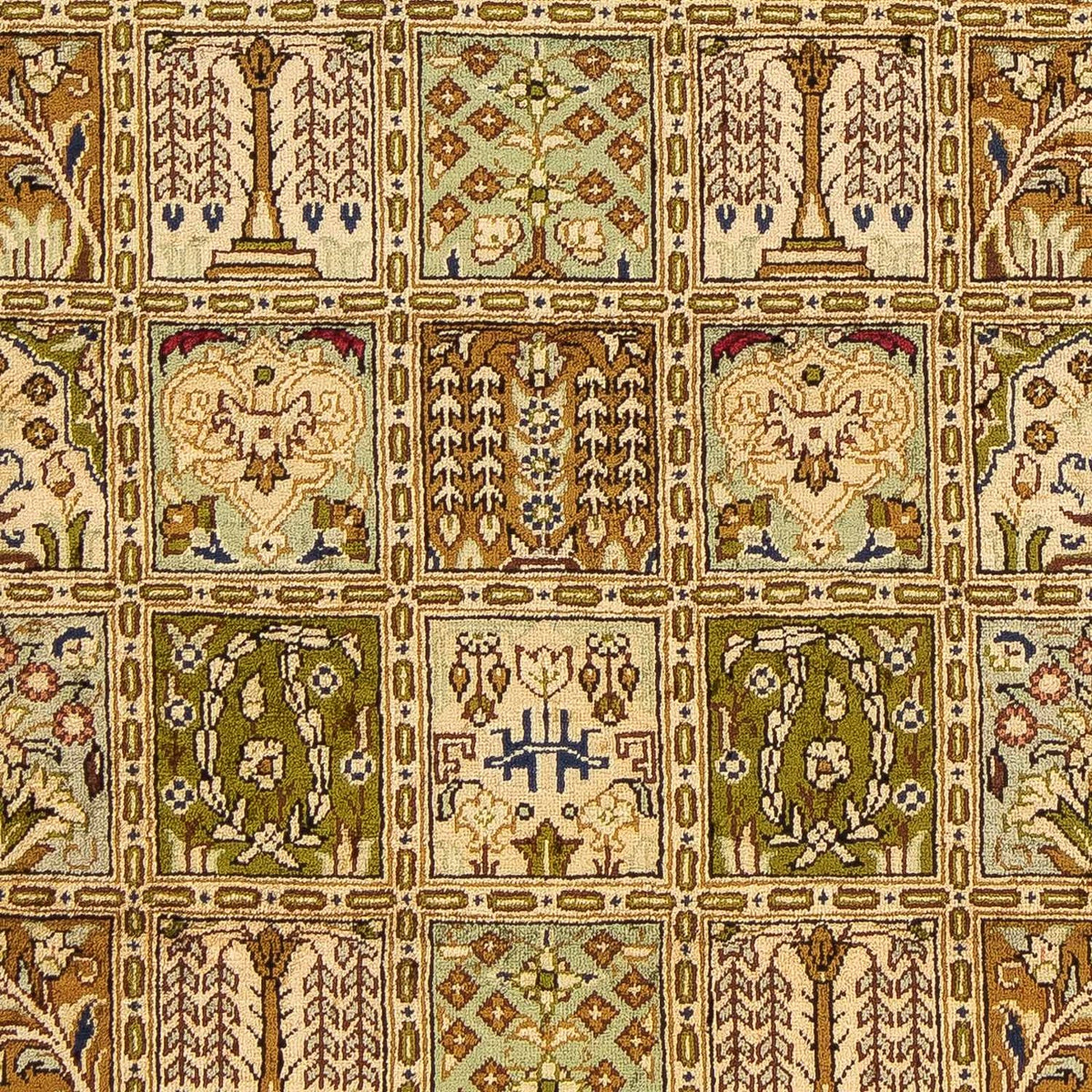 Alfombra persa - Ghom - 77 x 56 cm - multicolor