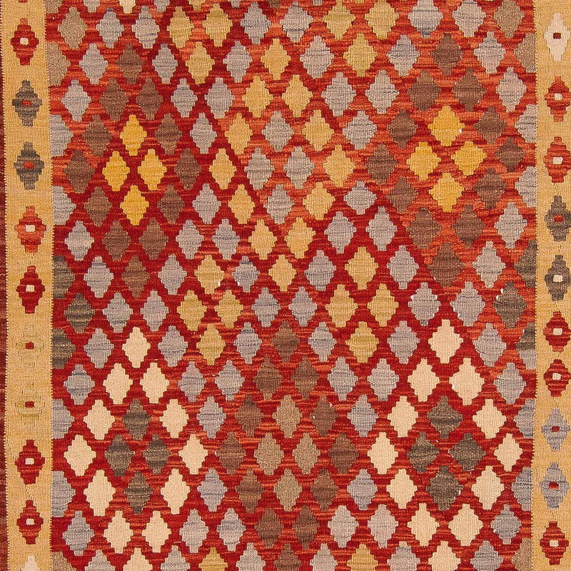Alfombra Kelim - Splash - 304 x 204 cm - multicolor