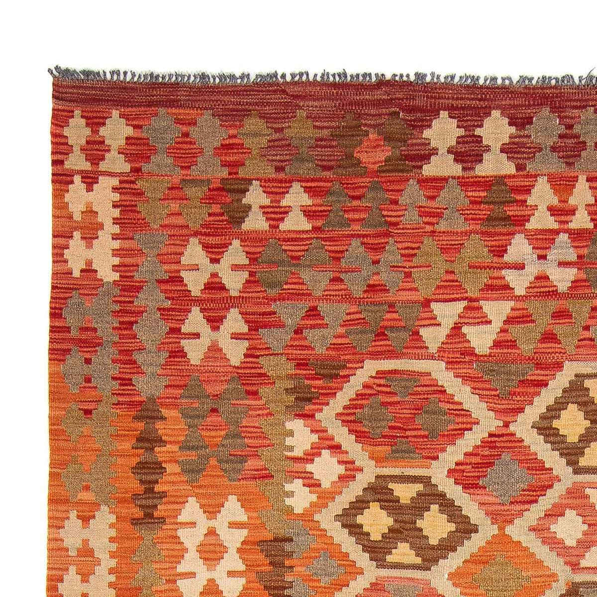 Alfombra Kelim - Splash - 300 x 205 cm - multicolor