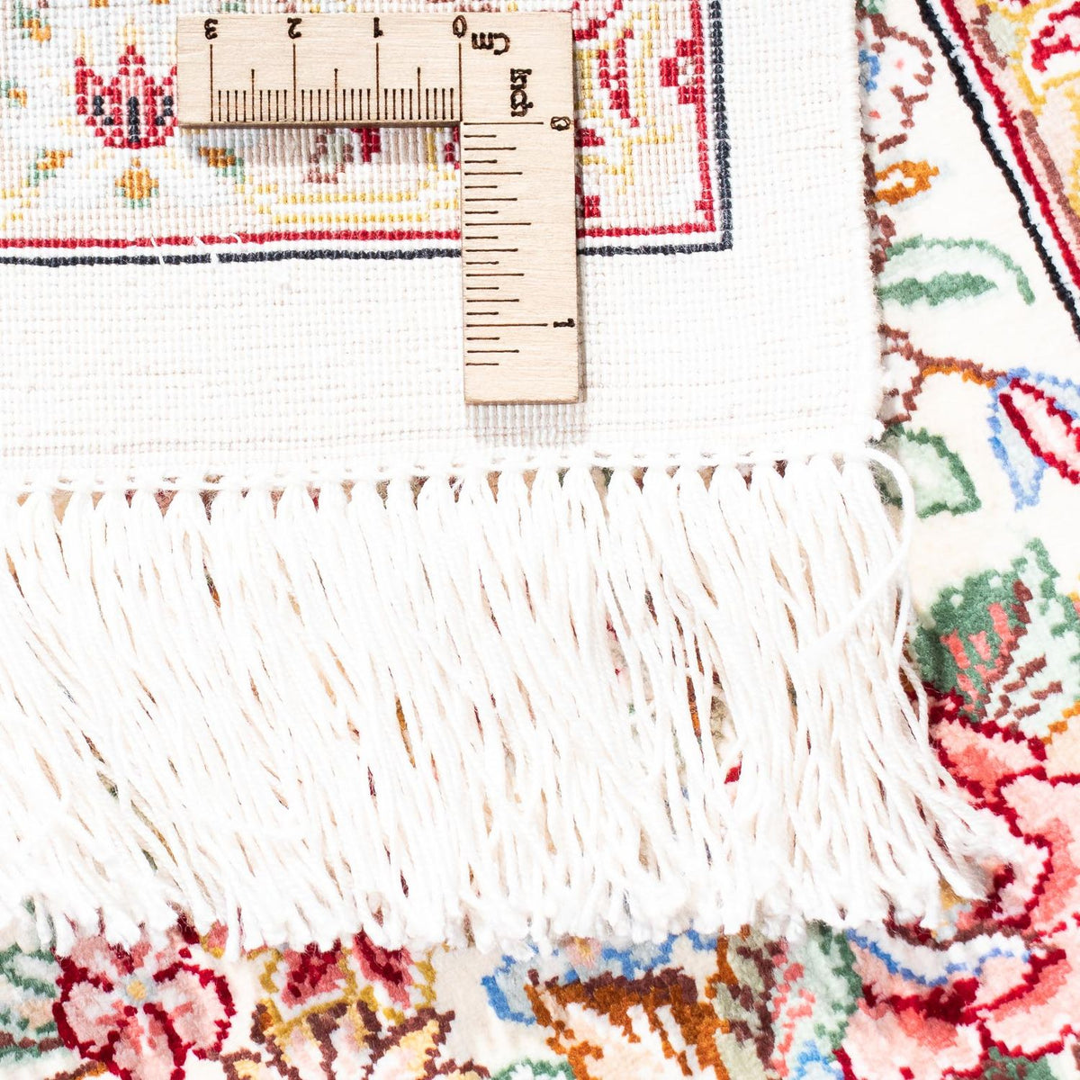 Alfombra persa - Ghom - 157 x 100 cm - beige