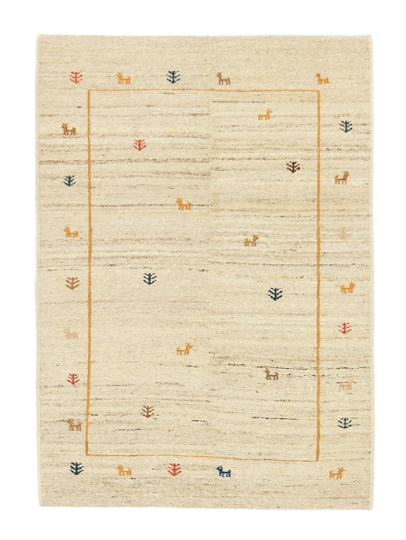 Alfombra Gabbeh - Persa - 143 x 97 cm - beige