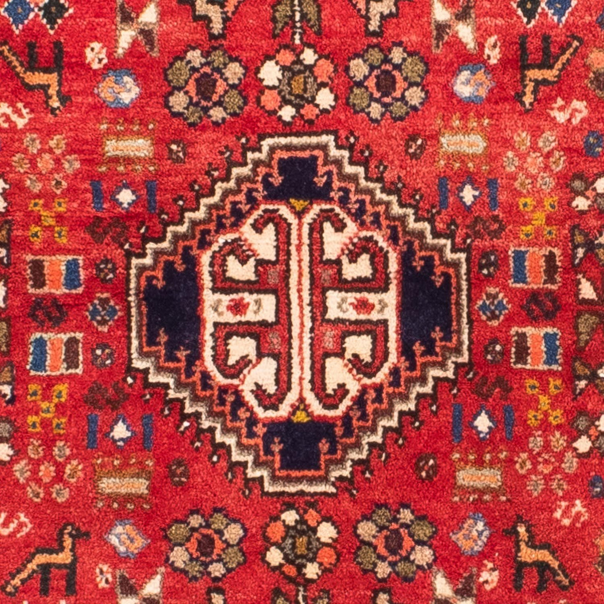 Alfombra de pasillo Alfombra persa - Nómada - 190 x 103 cm - rojo