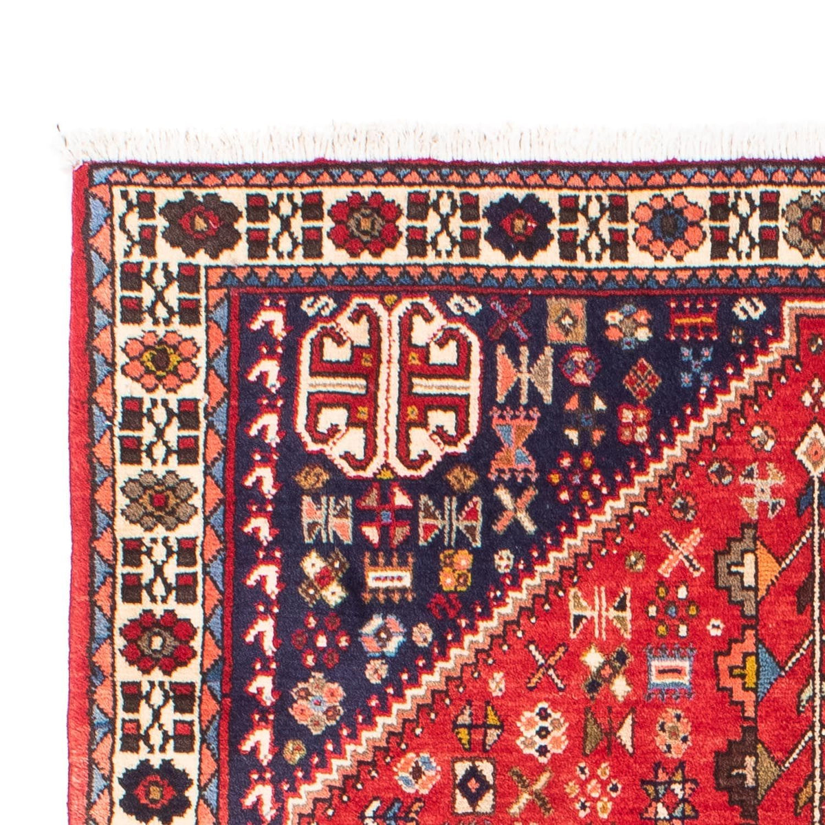 Alfombra de pasillo Alfombra persa - Nómada - 190 x 103 cm - rojo