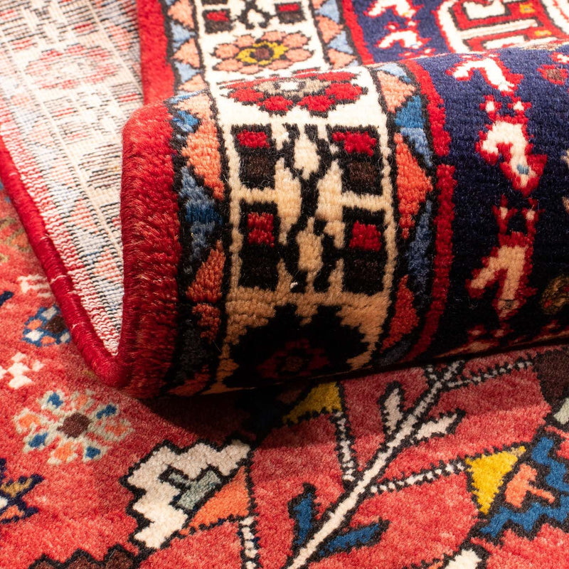 Alfombra de pasillo Alfombra persa - Nómada - 190 x 103 cm - rojo