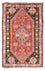 Alfombra persa - Nómada - 150 x 105 cm - rojo oscuro