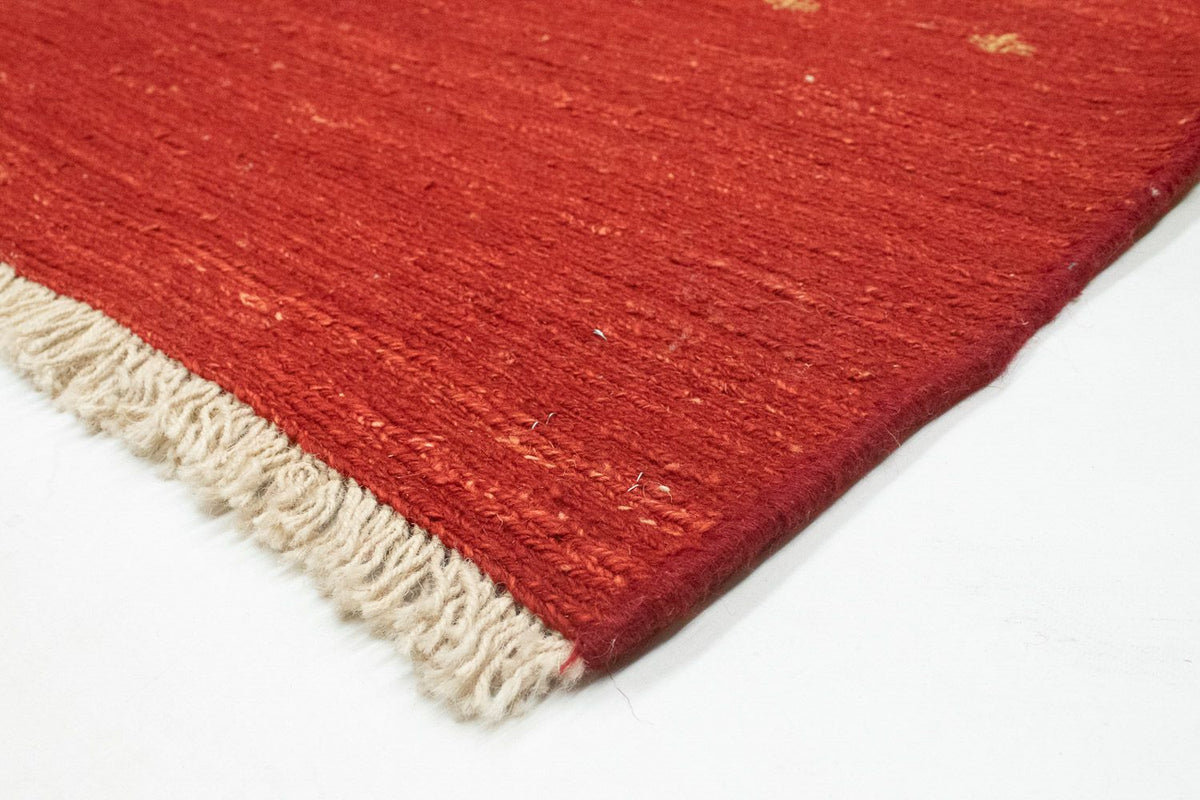 Alfombra Gabbeh - Persa - 180 x 120 cm - rojo
