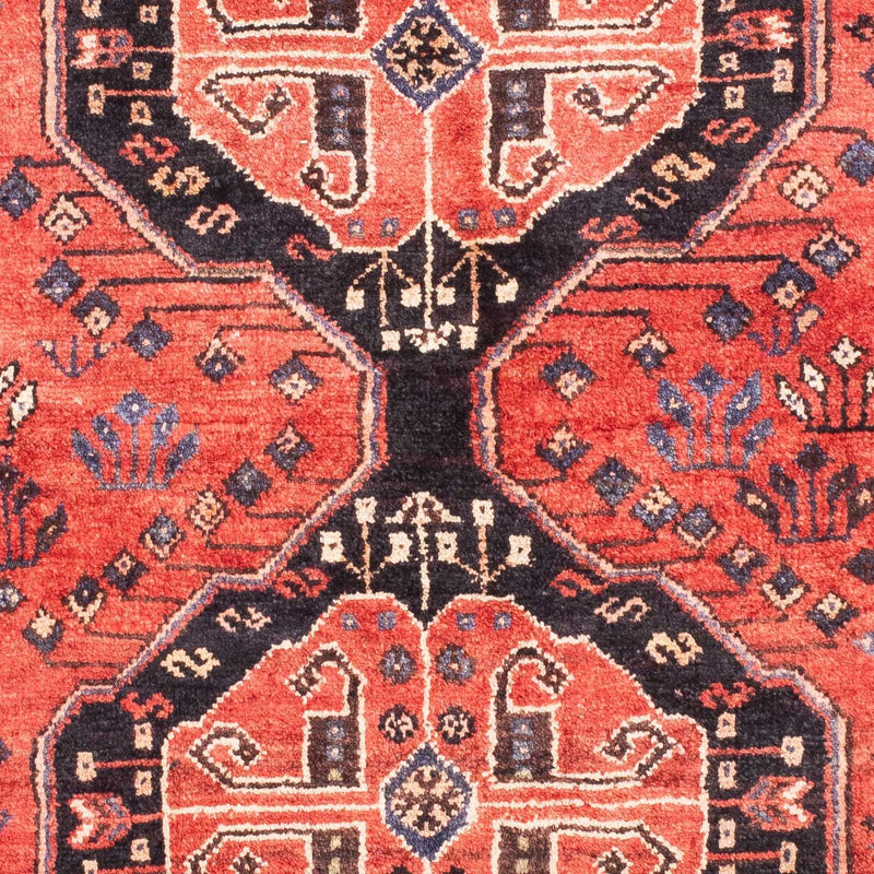 Alfombra persa - Nómada - 170 x 115 cm - rojo claro