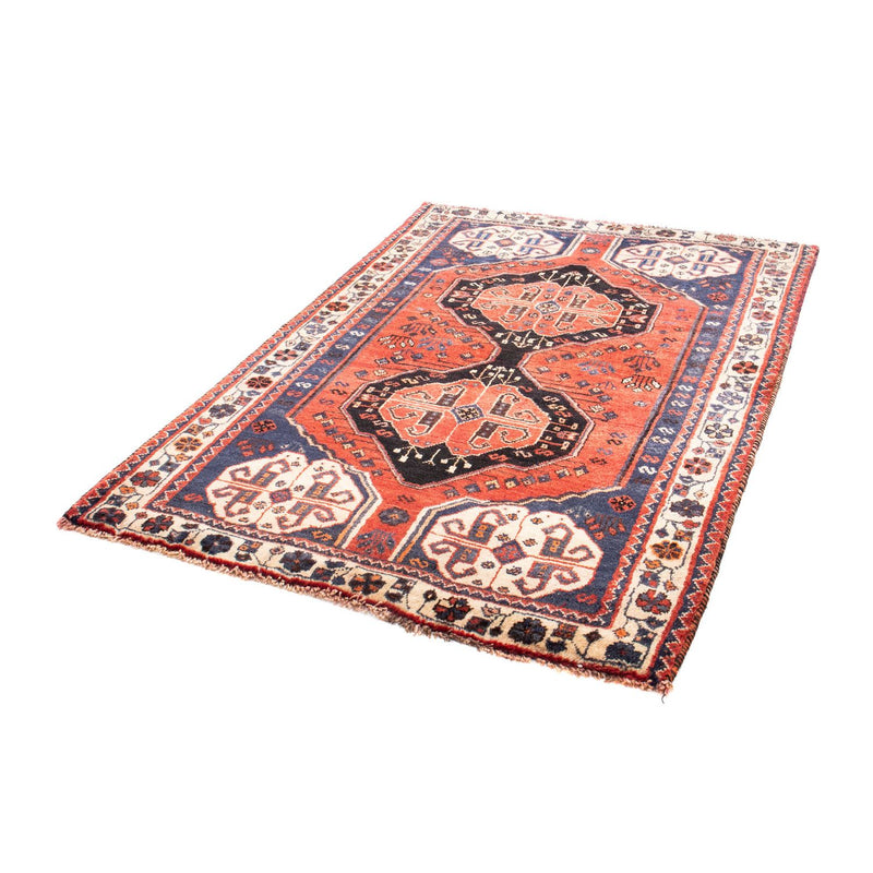 Alfombra persa - Nómada - 170 x 115 cm - rojo claro