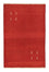 Alfombra Gabbeh - Persa - 185 x 121 cm - rojo