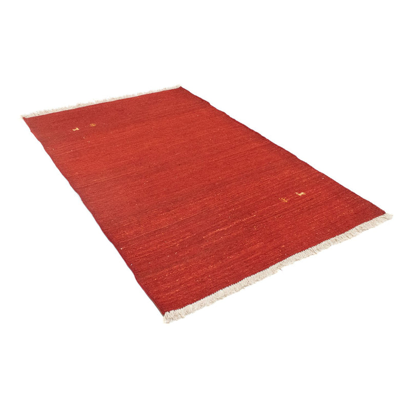 Alfombra Gabbeh - Persa - 182 x 117 cm - rojo