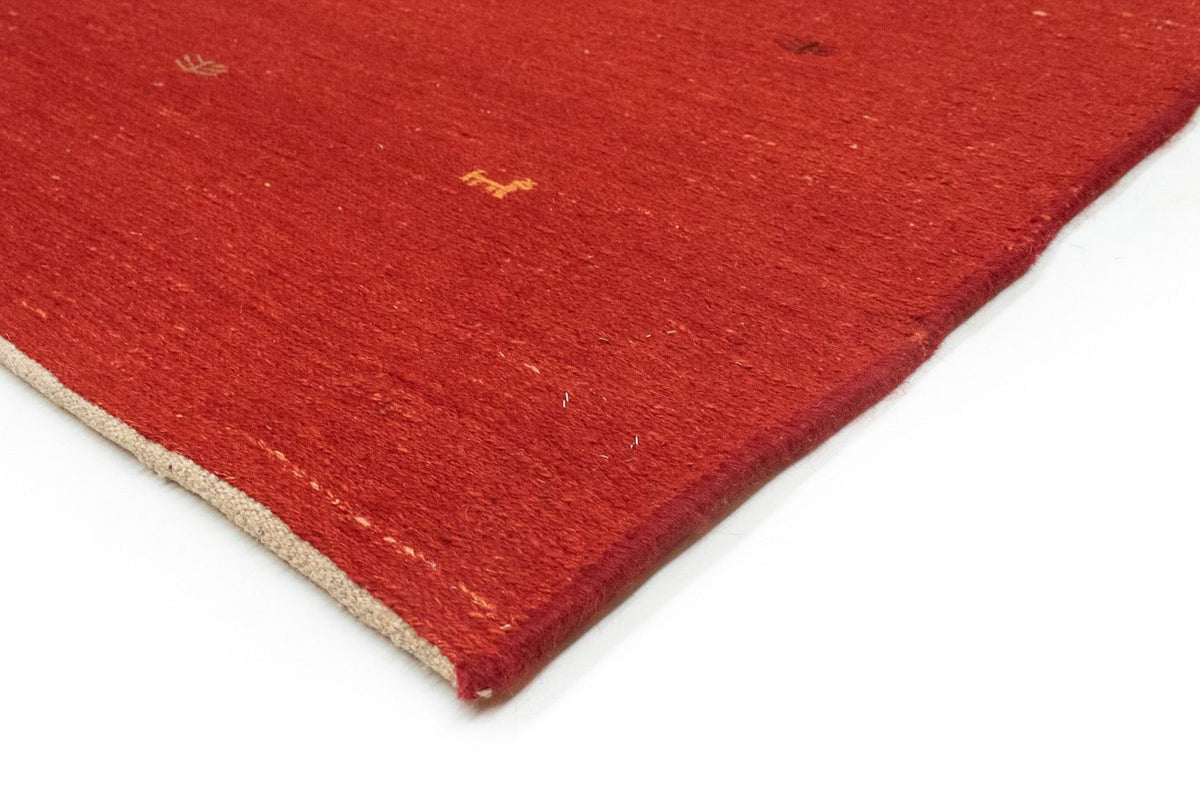 Alfombra Gabbeh - Persa - 208 x 138 cm - rojo