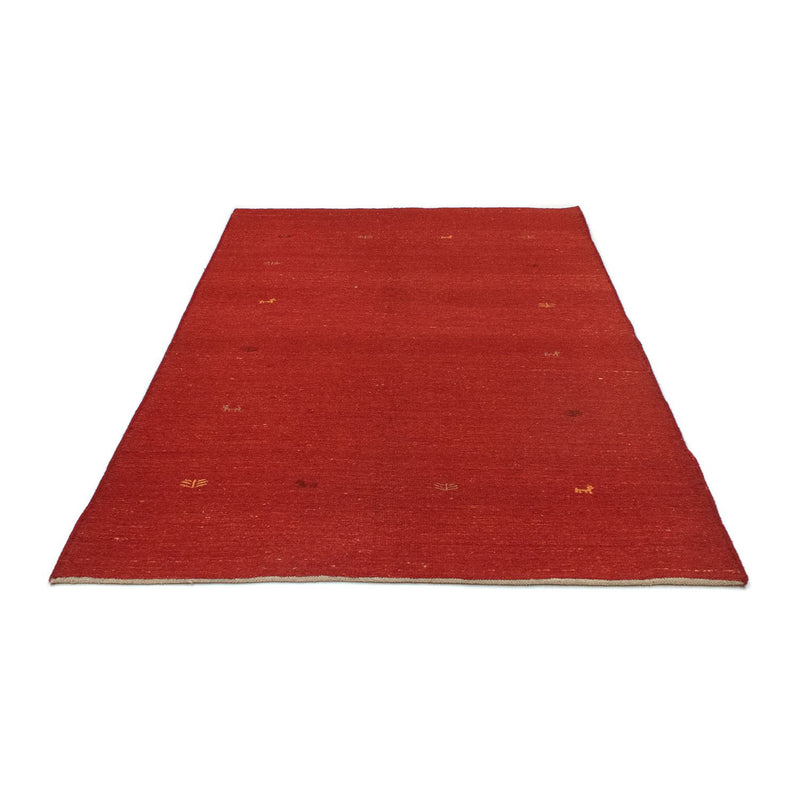 Alfombra Gabbeh - Persa - 208 x 138 cm - rojo