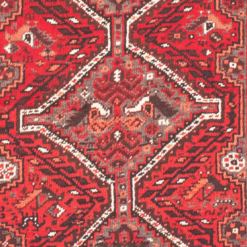 Alfombra persa - Nómada - 165 x 110 cm - rojo oscuro