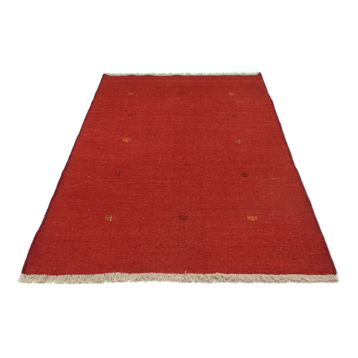 Alfombra Gabbeh - Persa - 196 x 120 cm - rojo