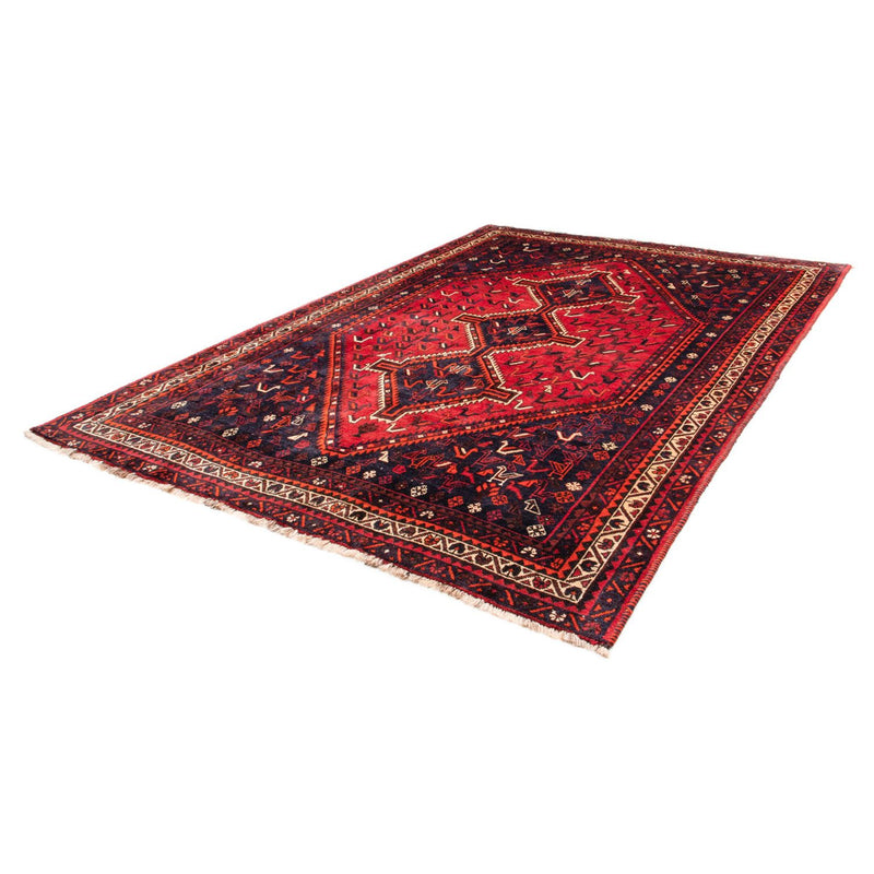 Alfombra persa - Nómada - 300 x 215 cm - rojo oscuro