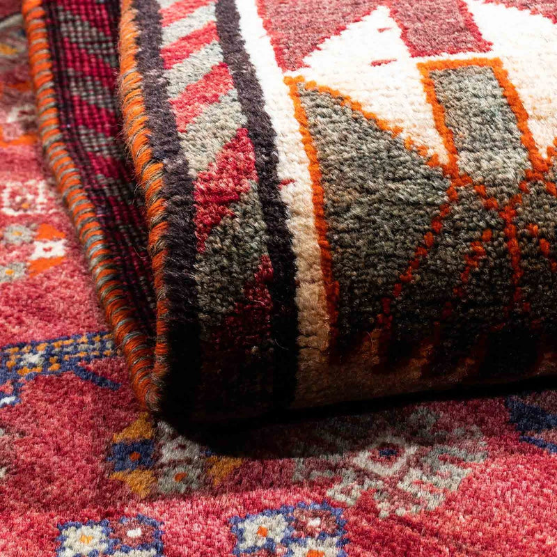 Alfombra persa - Nómada - 260 x 155 cm - rojo oscuro