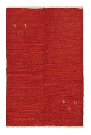 Alfombra Gabbeh - Persa - 177 x 117 cm - rojo
