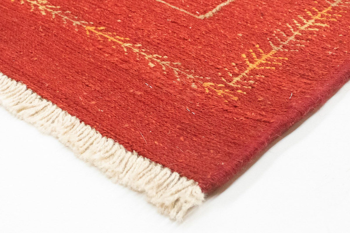 Alfombra Gabbeh - Persa - 170 x 112 cm - rojo