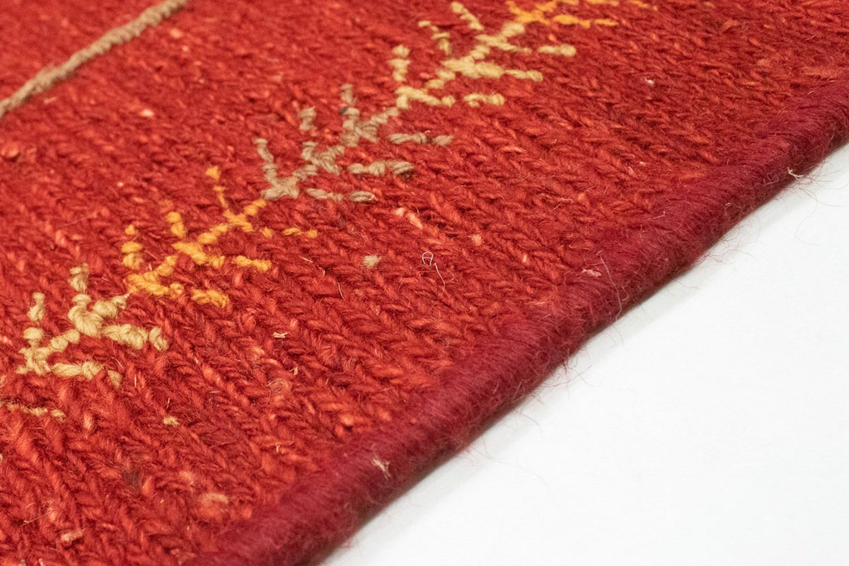 Alfombra Gabbeh - Persa - 170 x 112 cm - rojo
