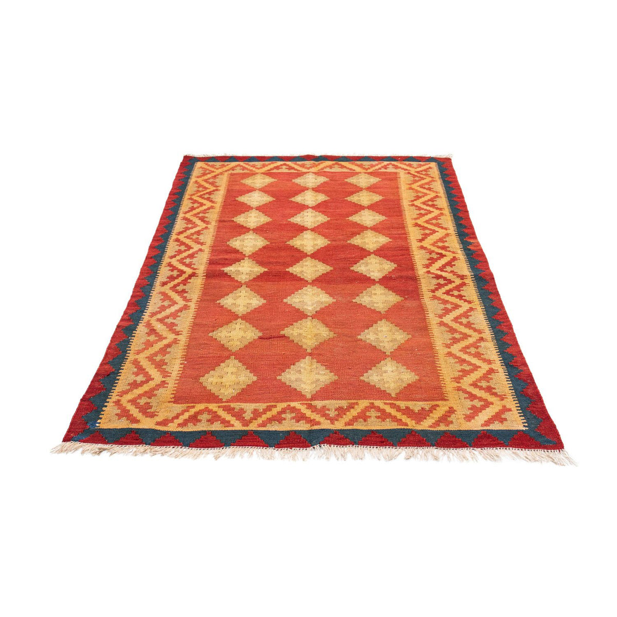Alfombra Kelim - Oriental - 190 x 120 cm - naranja