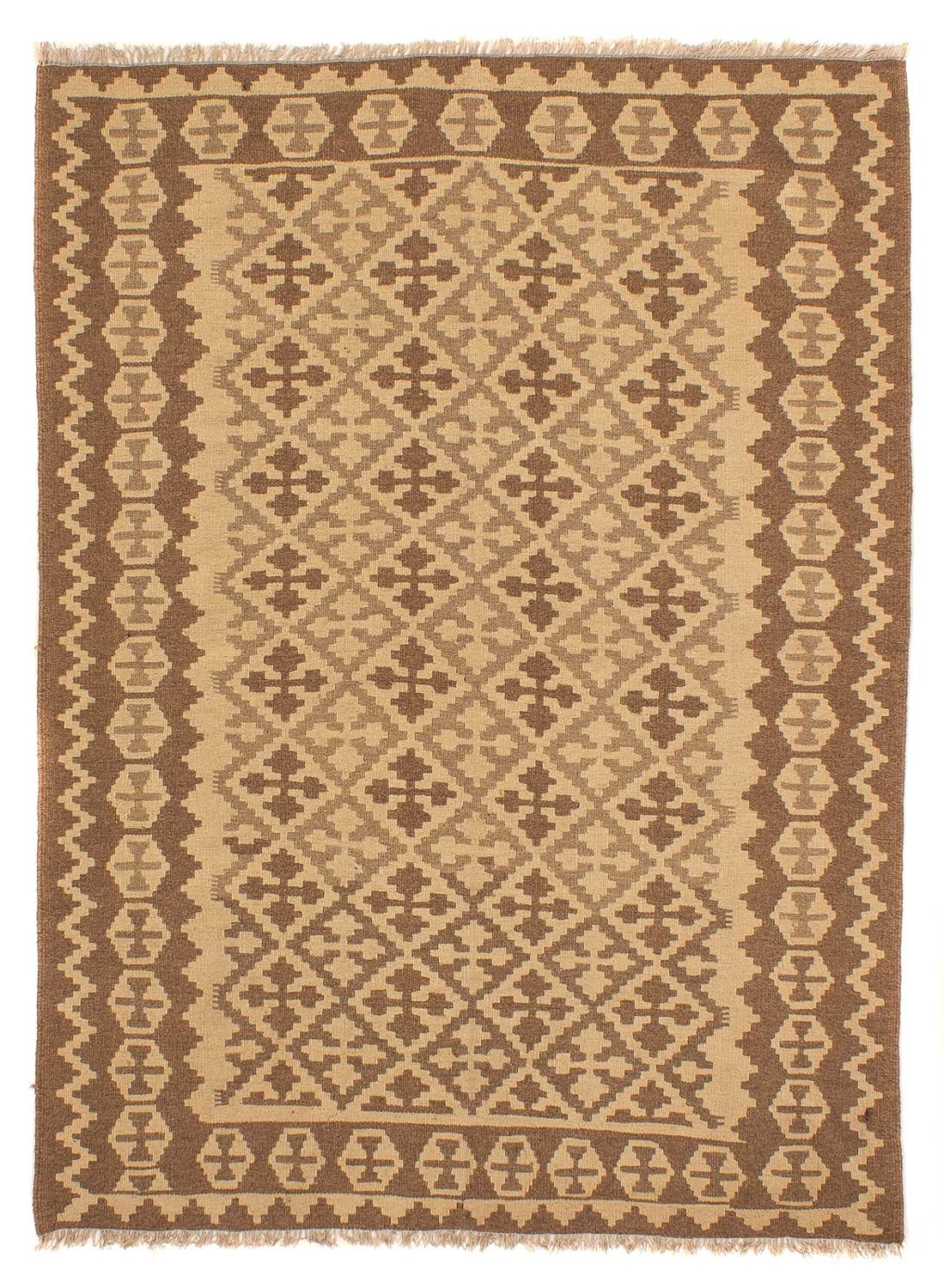 Alfombra Kelim - Oriental - 211 x 153 cm - marrón claro