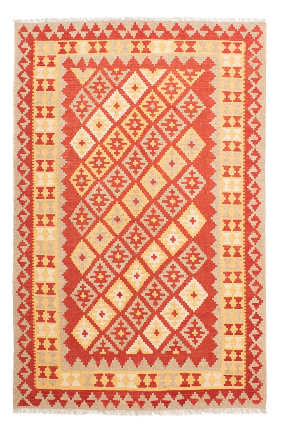 Alfombra Kelim - Oriental - 250 x 168 cm - multicolor