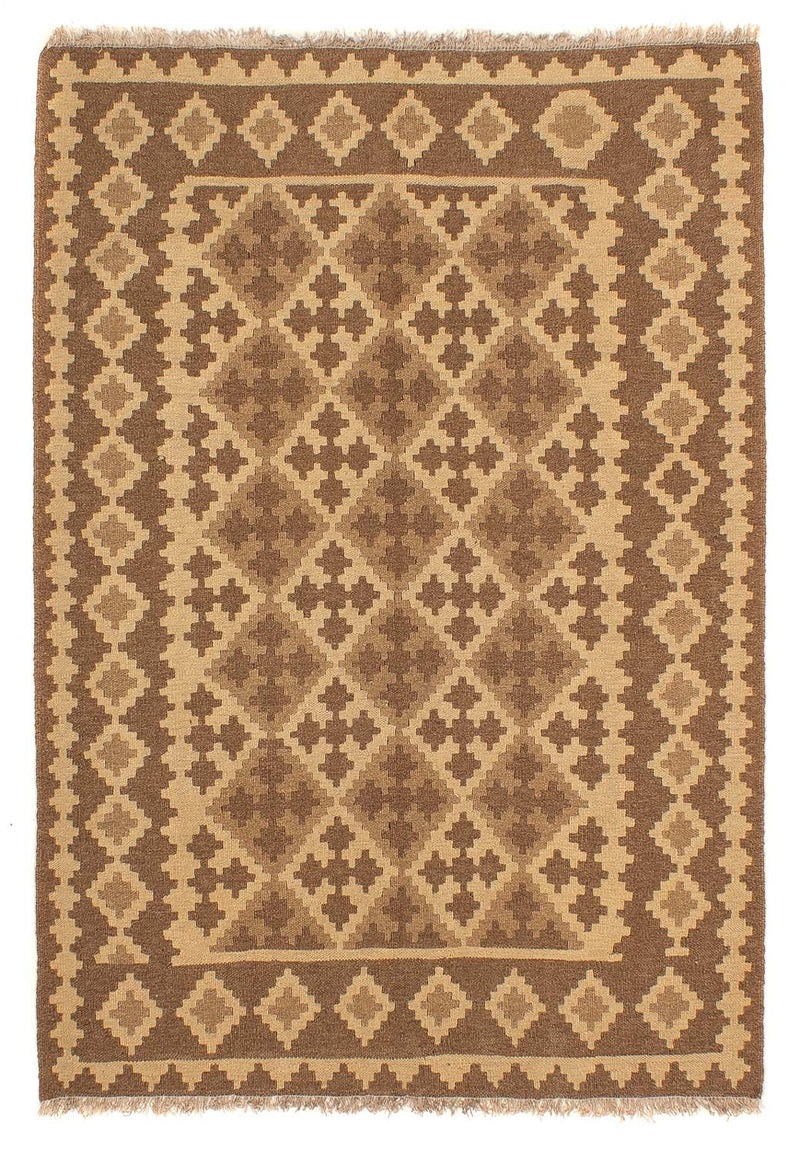 Alfombra Kelim - Oriental - 190 x 145 cm - marrón claro