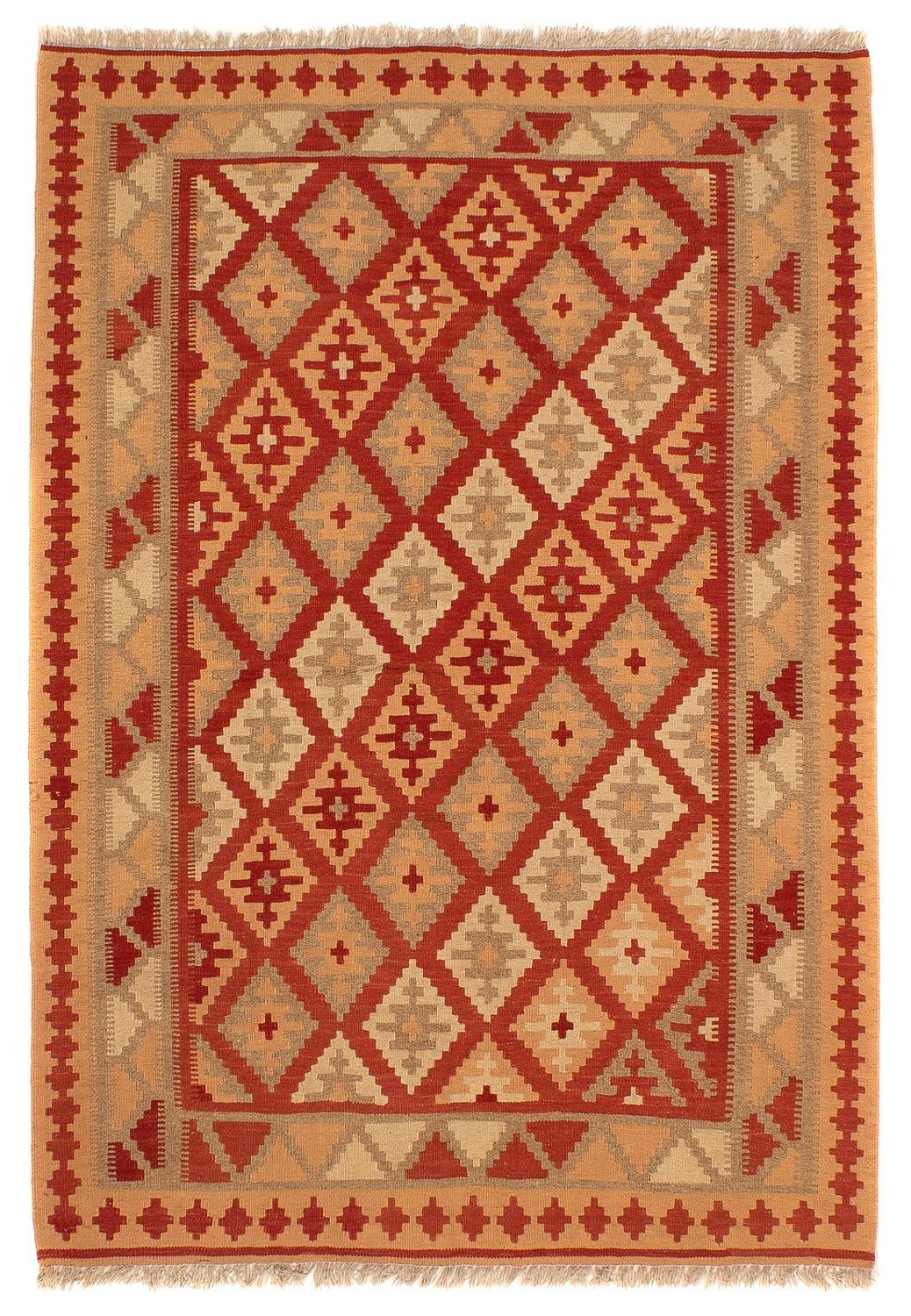 Alfombra Kelim - Oriental - 200 x 148 cm - rojo